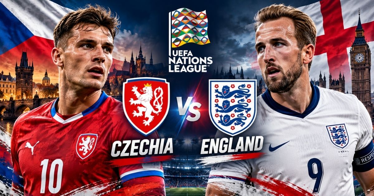 เช็ก พบ อังกฤษ พรีวิวฟุตบอล UEFA Nations League 2026/27