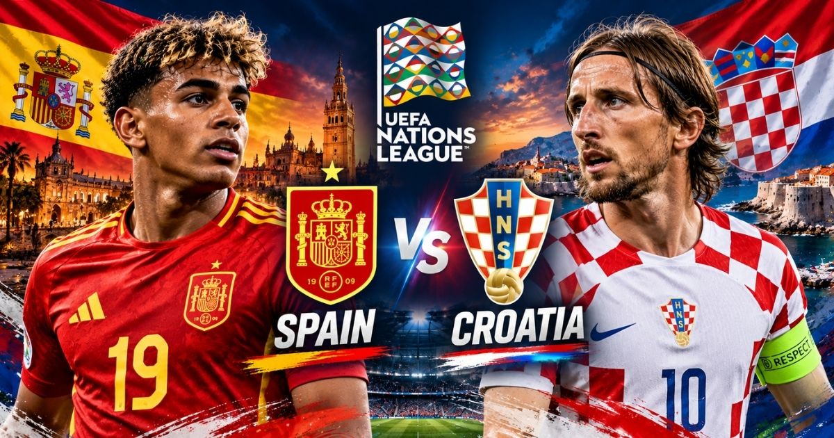 สเปน พบ โครเอเชีย พรีวิว UEFA Nations League 2026/27 วันที่ 29 กันยายน 2026